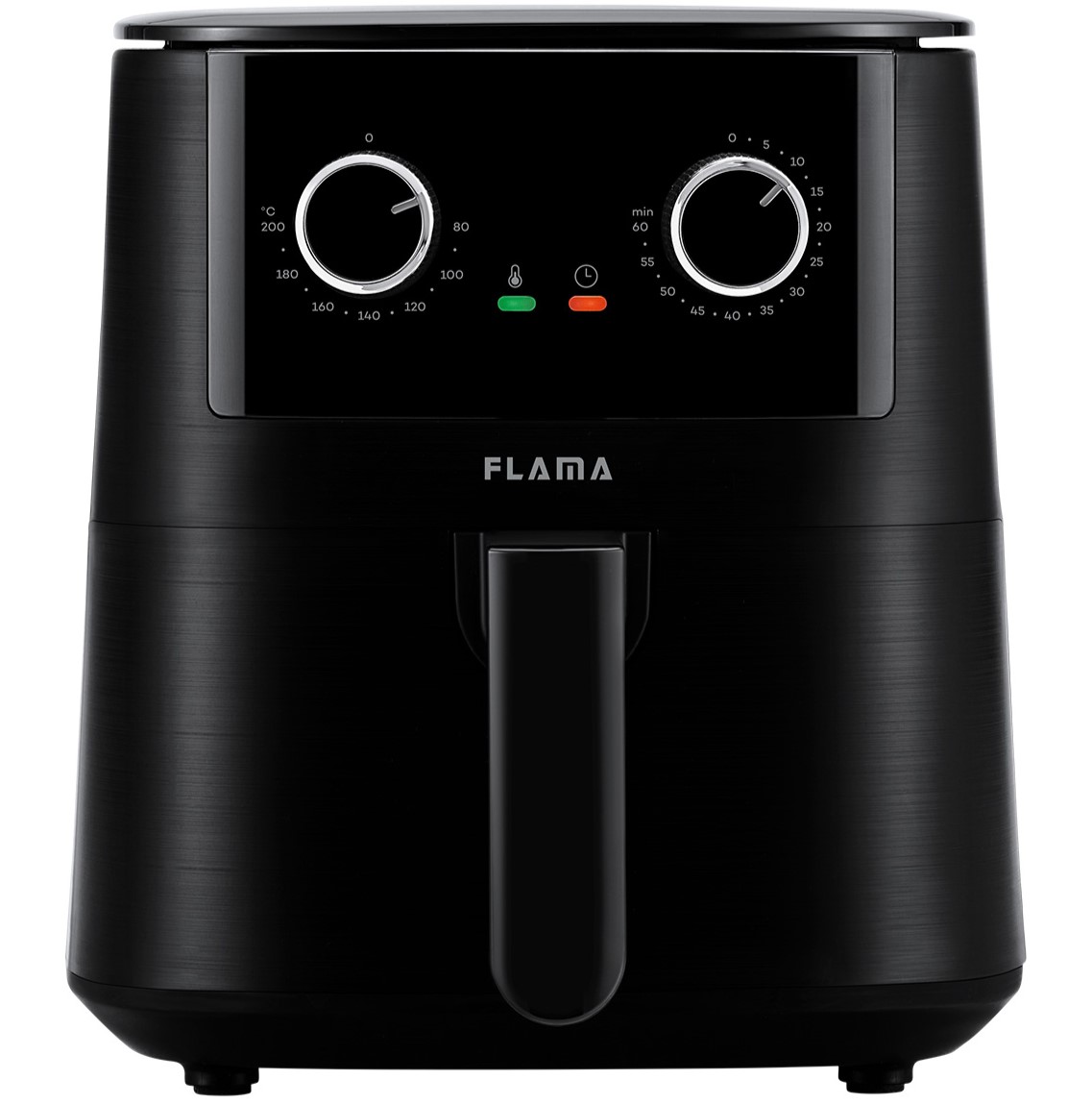 Freidora de aire Flama 646FL, 4.2 litros, 1400W, sin aceite, negro